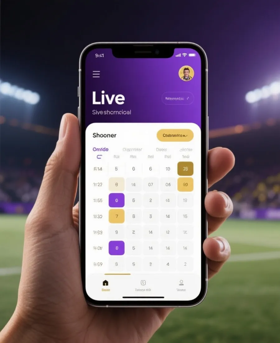 2026世界杯直播与开户门户 App 界面预览